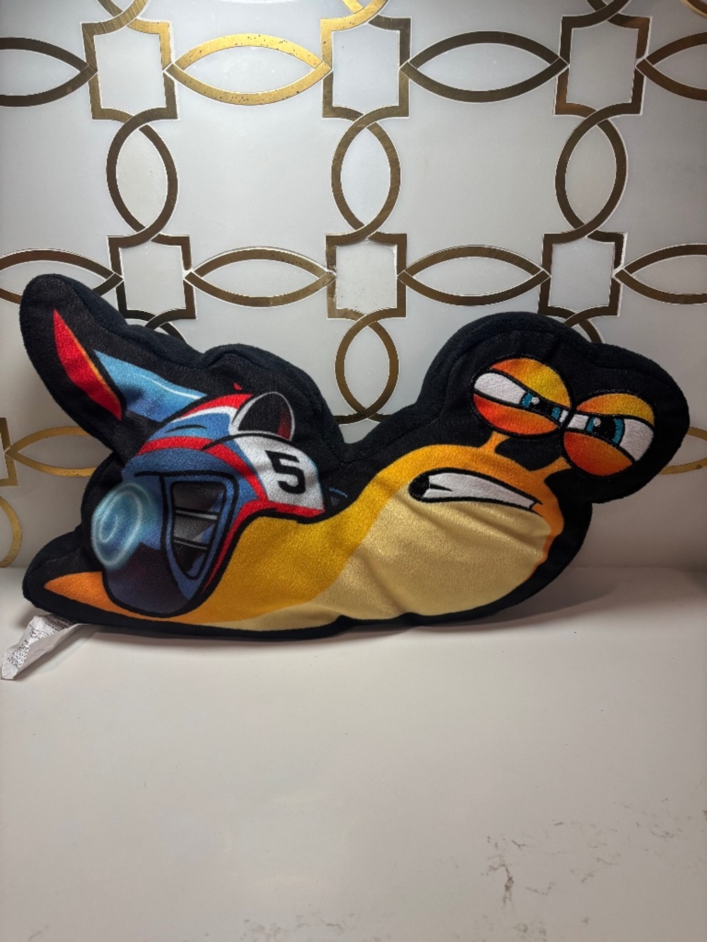 TURBO Film plush Pillow Cushion 2013 Dreamworks Movie 20.5x11”